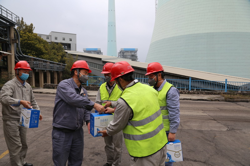 能源集團云南陽宗海發(fā)電公司進行“一防三?！备傎愇繂? width=
