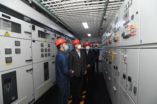 毛偉明董事長、辛保安總經(jīng)理赴國網(wǎng)北京電力督導(dǎo)檢查全國兩會供電保障工作