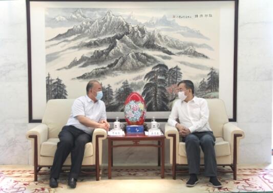 晏志勇會見內(nèi)蒙古能建集團(tuán)黨委書記、董事長牛繼榮一行