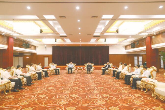 河南省委書記王國生、省長尹弘會見國家電網(wǎng)董事長、黨組書記毛偉明