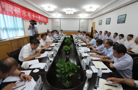 中國(guó)電建集團(tuán)公司黨委書記、董事長(zhǎng)晏志勇到水電十一局調(diào)研