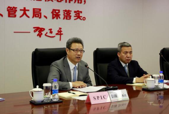 錢(qián)智民會(huì)見(jiàn)西門(mén)子總裁凱颯、西門(mén)子能源公司總裁布魯赫