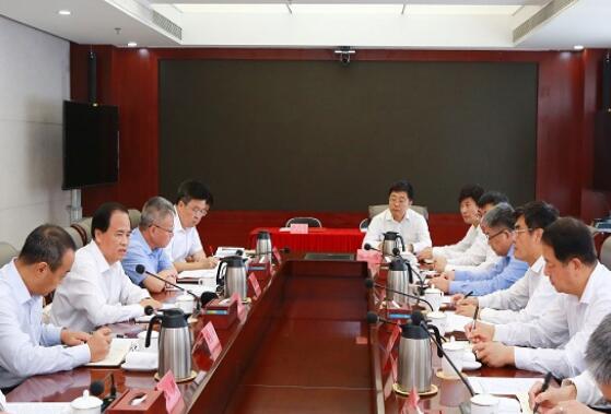 舒印彪拜會海南省委書記劉賜貴、省長沈曉明