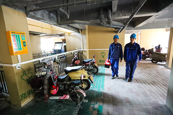 “小電驢”充電更安全了！寧海縣24393個充電接口完成升級改造