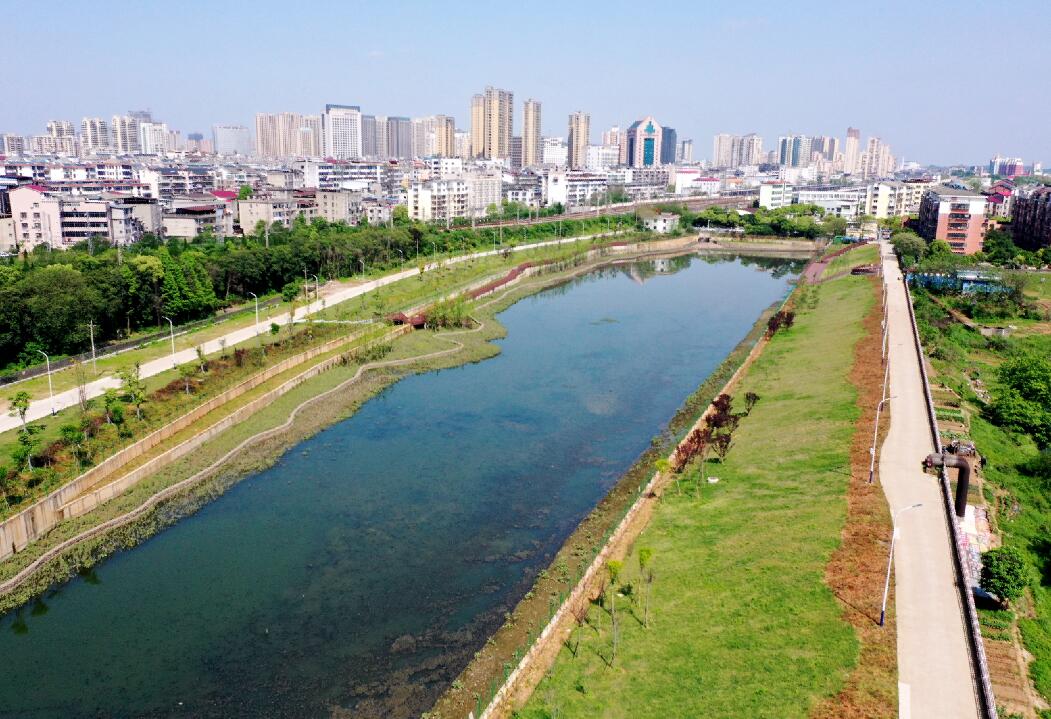 江西鷹潭這個水環(huán)境治理項目，很美！