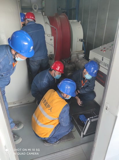 國網劉家峽水電廠假日堅守 圓滿完成祁連換流站調相機檢修任務