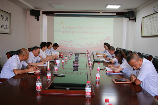 烏海電業(yè)局千里山分局召開“中華民族一家親，同心共筑中國夢”鑄牢中華民族共同體意識主題黨日