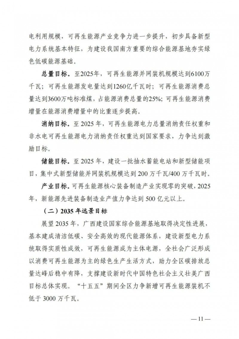 廣西“十四五”規(guī)劃：大力發(fā)展光伏發(fā)電，到2025年新增光伏裝機15GW！