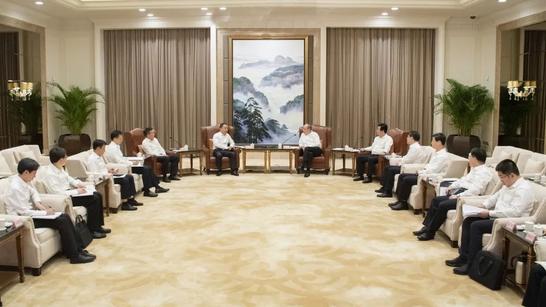 鄒磊、劉明勝拜會福建省委書記尹力、省長趙龍