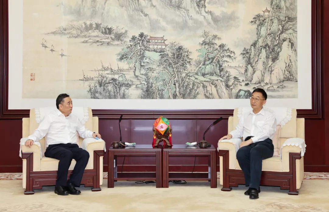 宋海良拜會廣西壯族自治區(qū)黨委書記劉寧、自治區(qū)主席藍天立
