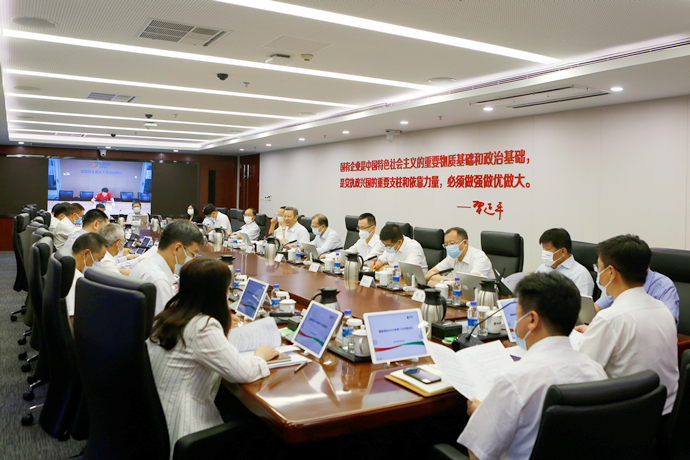 國家電投黨組以第一議題傳達學(xué)習(xí)貫徹習(xí)近平總書記近期重要講話精神