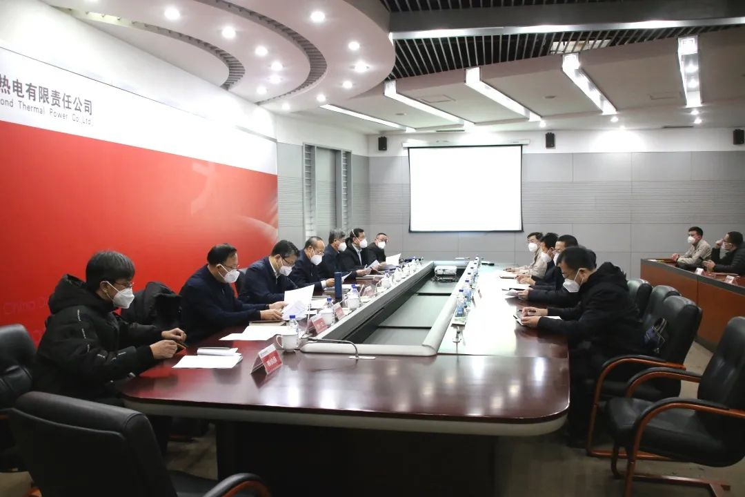 吉林省政府黨組副書(shū)記、副省長(zhǎng)吳靖平到大唐長(zhǎng)春二熱調(diào)研