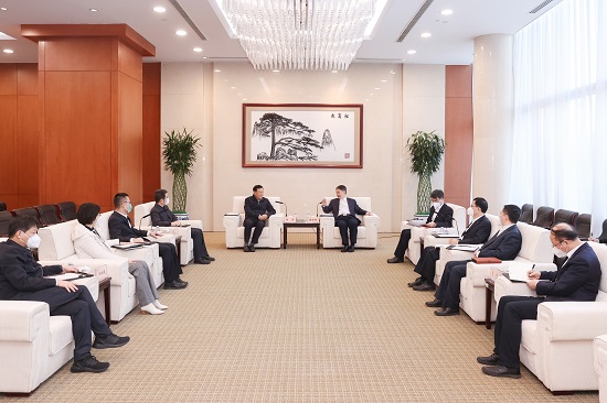 華能集團黨組書記、董事長溫樞剛會見中電聯(lián)常務副理事長楊昆