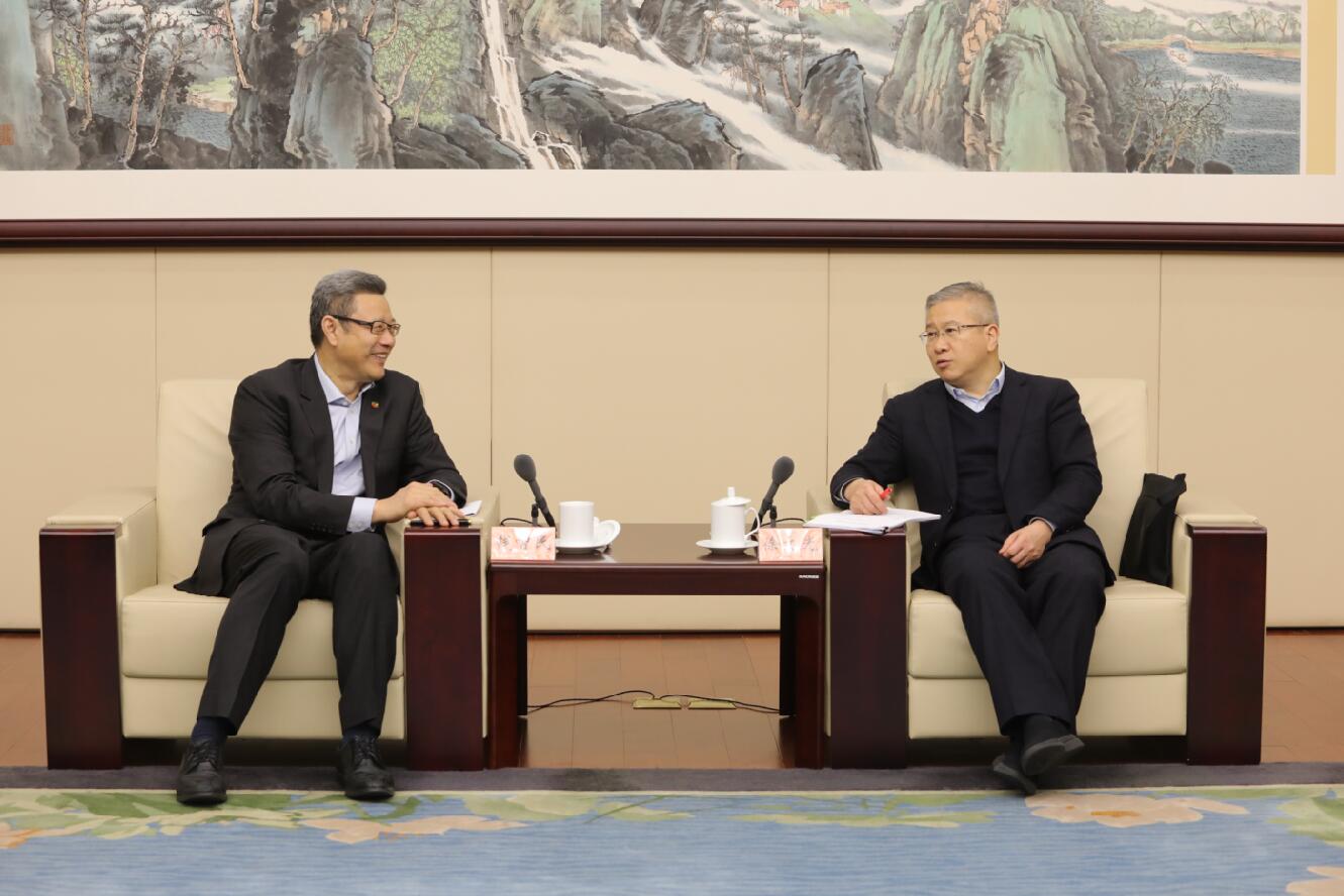 國家電投黨組書記、董事長錢智民拜會(huì)浙江省委常委、常務(wù)副省長徐文光