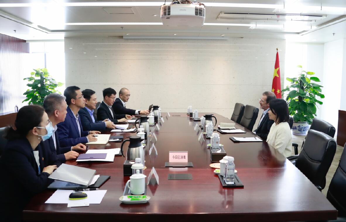 國家電投黨組成員、副總經(jīng)理陳海斌會見國際鋁業(yè)協(xié)會秘書長邁爾斯·珀瑟