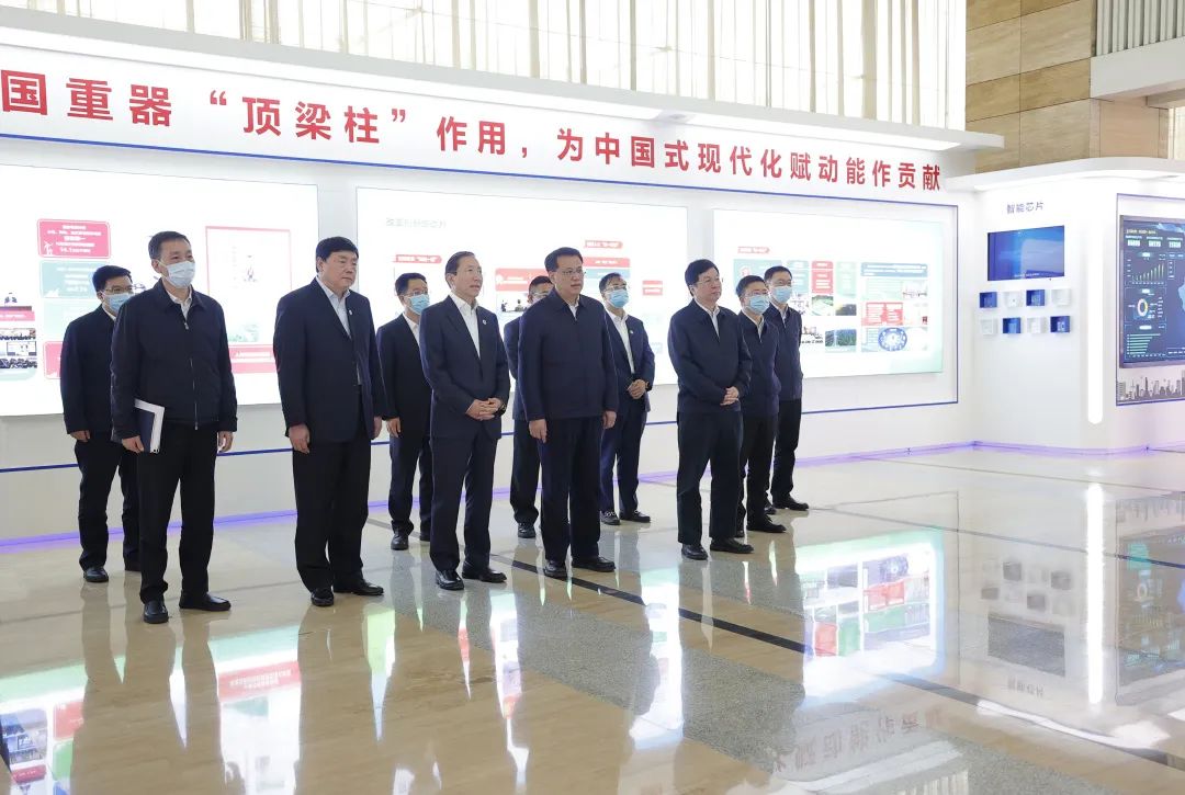 重慶市委書記袁家軍、市長胡衡華與國家電網(wǎng)董事長辛保安、總經(jīng)理張智剛會談