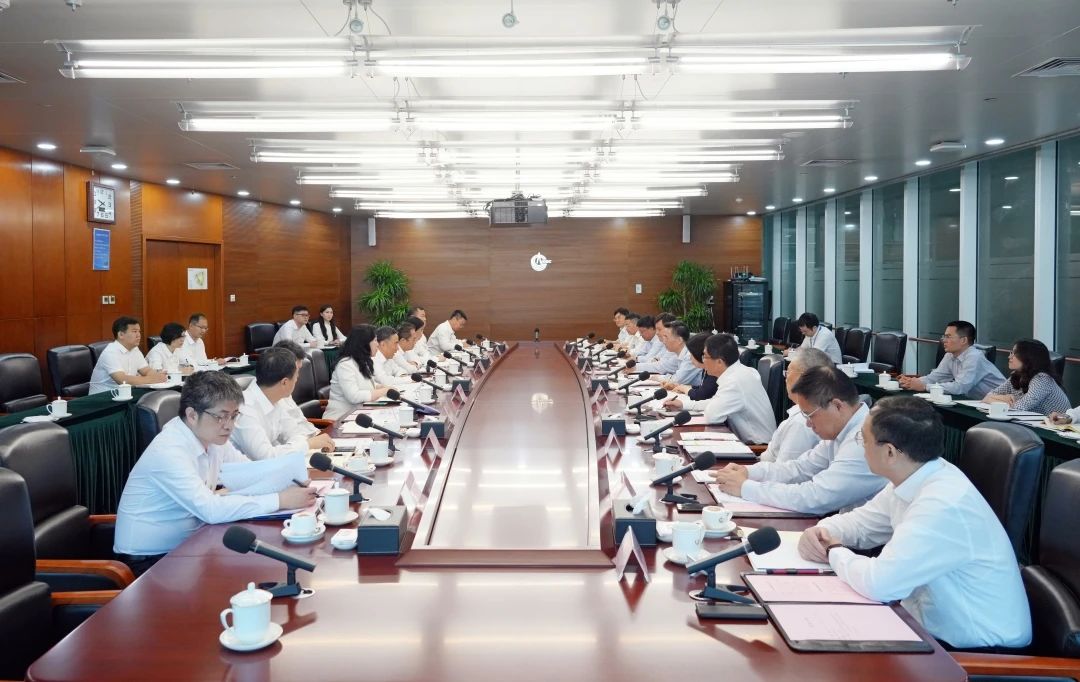 中國能建黨委書記、董事長宋海良與中國海油黨組書記、董事長汪東進(jìn)會談