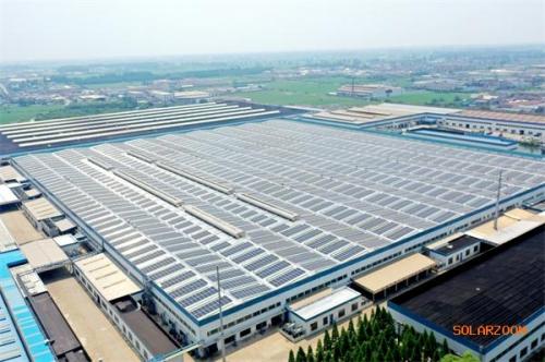 助力綠色發(fā)展 江蘇興達九廠9MW分布式光伏發(fā)電項目順利并網發(fā)電