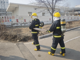 華潤(rùn)電力盤錦公司發(fā)電黨支部、綜合黨支部聯(lián)合開展消防應(yīng)急演練