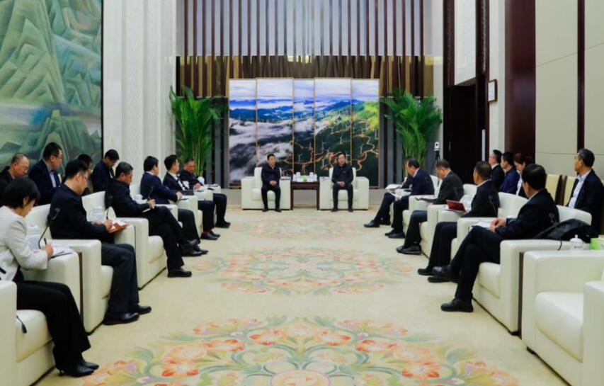 國家電投黨組書記、董事長劉明勝會見遼寧省委常委、沈陽市委書記王新偉