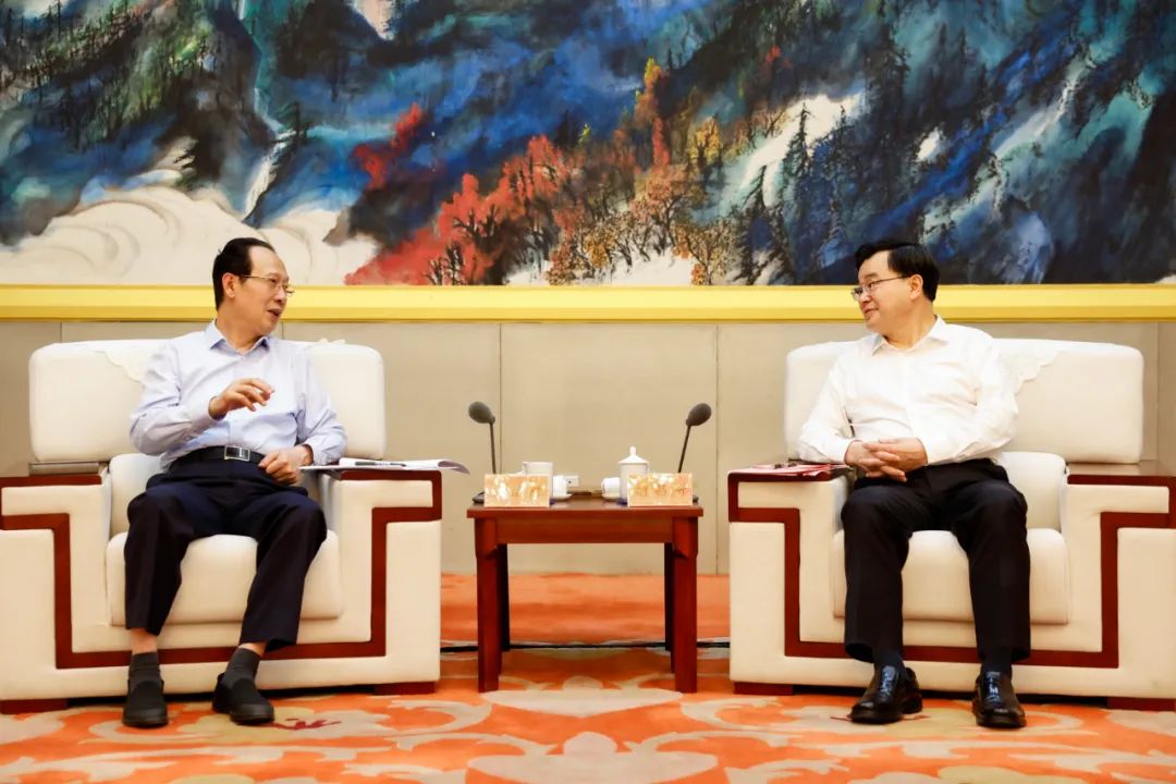 中國電建黨委書記、董事長丁焰章拜會(huì)甘肅省委書記胡昌升
