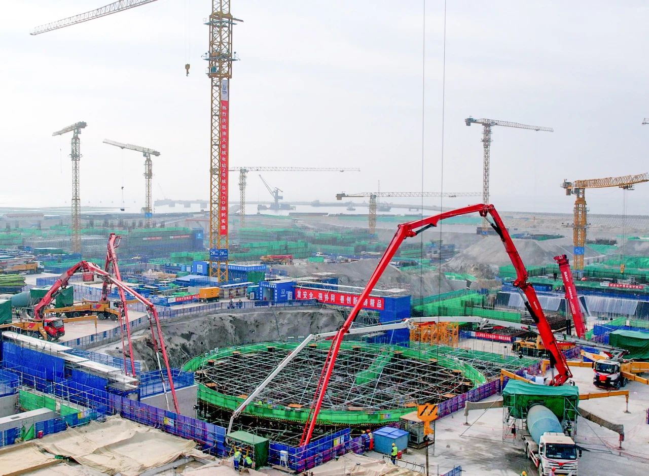 徐大堡核電廠邁入兩種機型、四臺機組全面建設(shè)階段