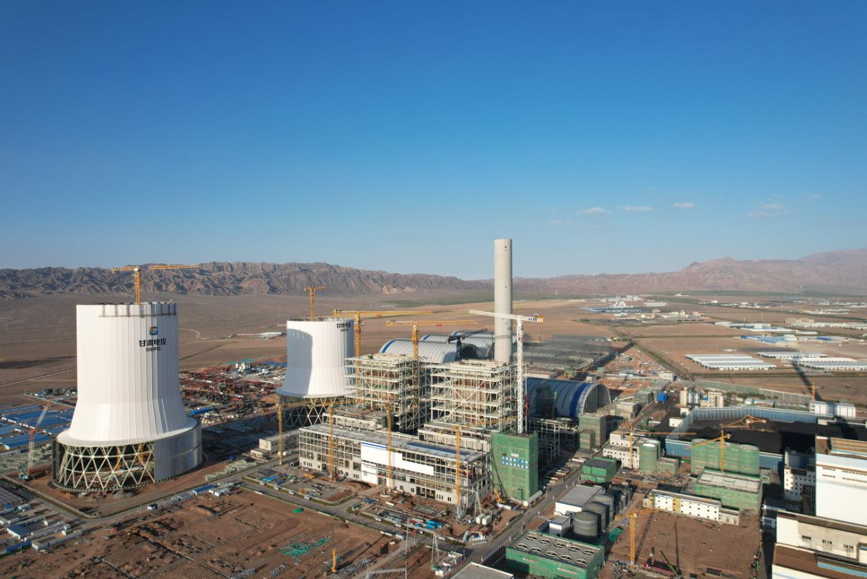 甘肅電投張掖百萬電廠3、4號(hào)機(jī)組DCS一次受電成功
