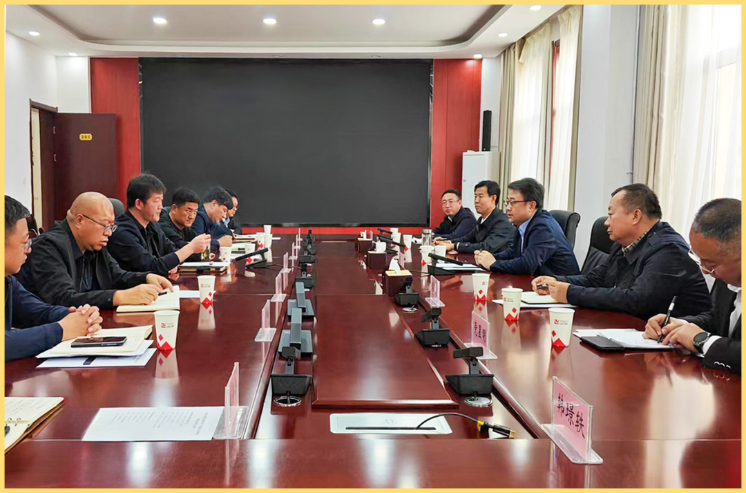 大唐甘肅公司黨委書記、董事長(zhǎng)王國(guó)金會(huì)見景泰縣委副書記、縣長(zhǎng)陳啟智