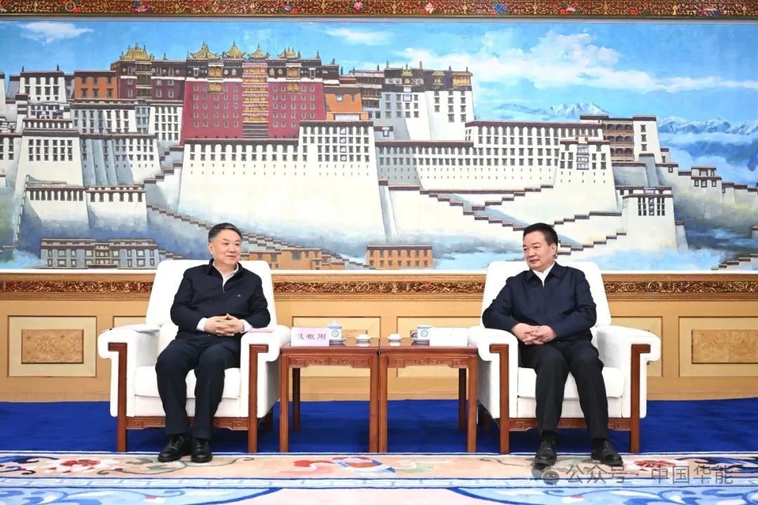 華能集團(tuán)董事長、黨組書記溫樞剛拜會(huì)西藏自治區(qū)黨委書記王君正