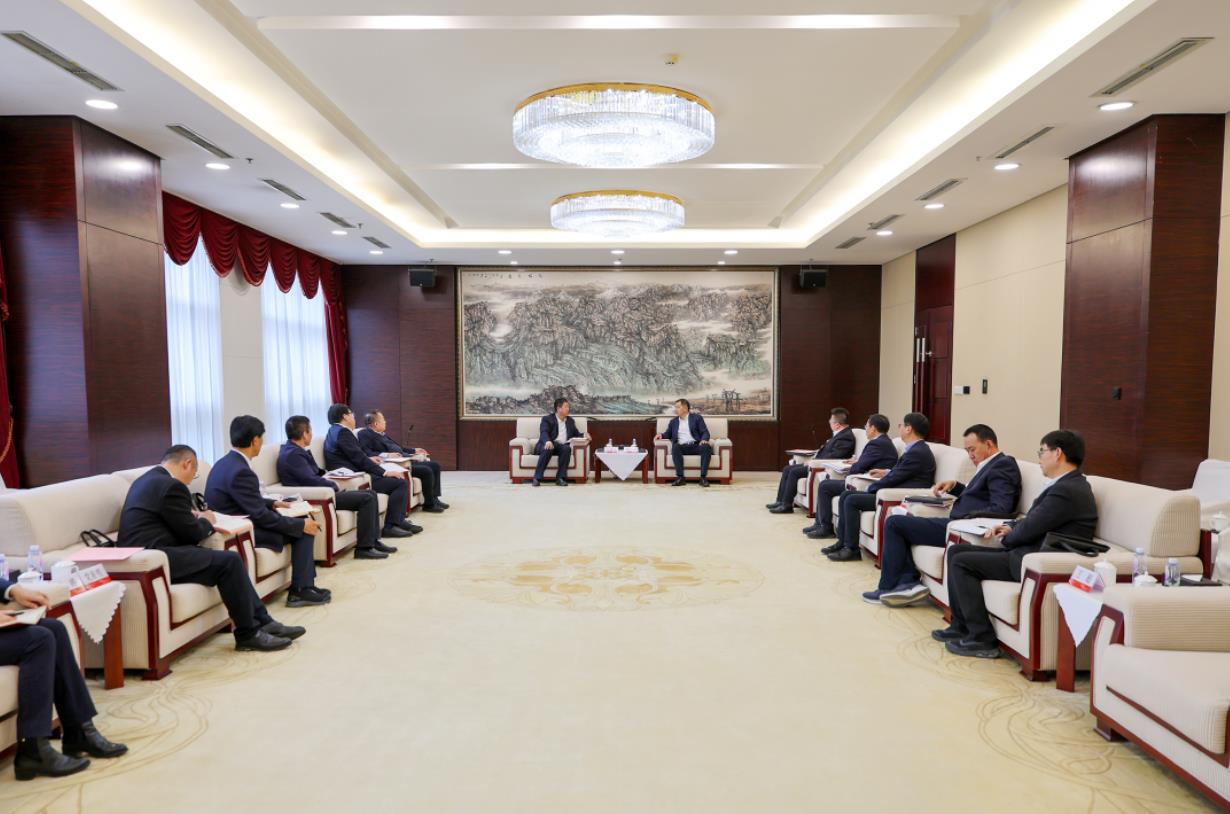 大唐甘肅公司黨委書記、董事長王建偉拜會國網(wǎng)甘肅省電力公司董事長、黨委書記林一凡