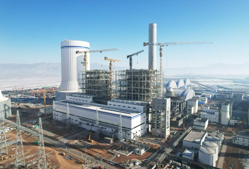 甘肅張掖百萬電廠擴(kuò)建項目電氣倒送電一次成功