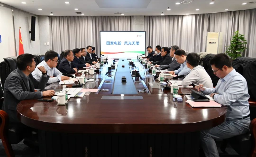 黃河水電公司黨委書記、董事長姚小彥會見國核電力院黨委書記、董事長李啟釗