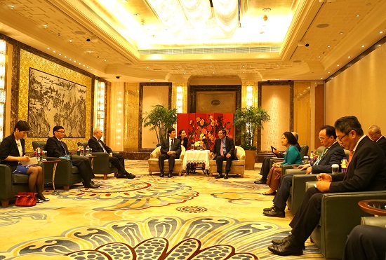 華能集團(tuán)曹培璽拜會(huì)柬埔寨首相洪森