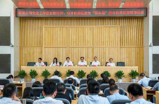 大唐集團公司召開黨建工作責任制考核評價和審計、巡視整改“回頭看”聯合檢查組工作部署會