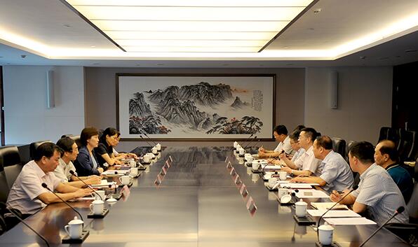 華電集團(tuán)楊清廷會見岳陽市委副書記、市長李愛武