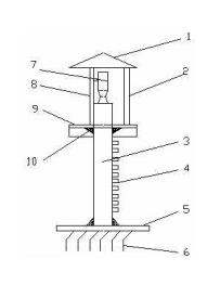 掃描塔樓結(jié)構(gòu)圖