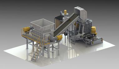 撕碎機整機系統(tǒng)